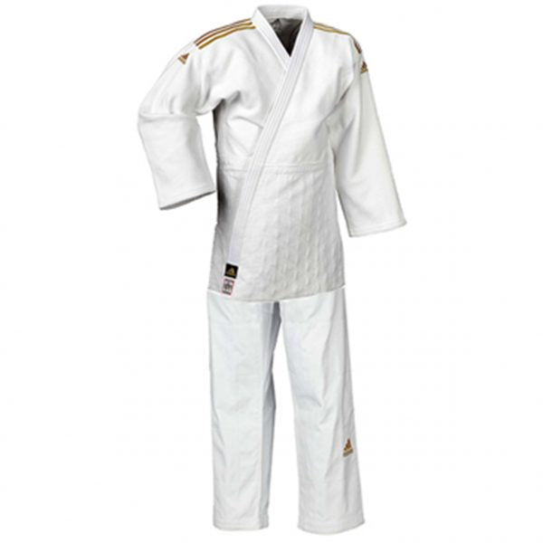 Judo Gi Adidas Club J350 White/ Gold